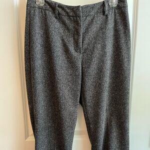 Oscar de la Renta Women’s Charcoal Tweed Dress Pants